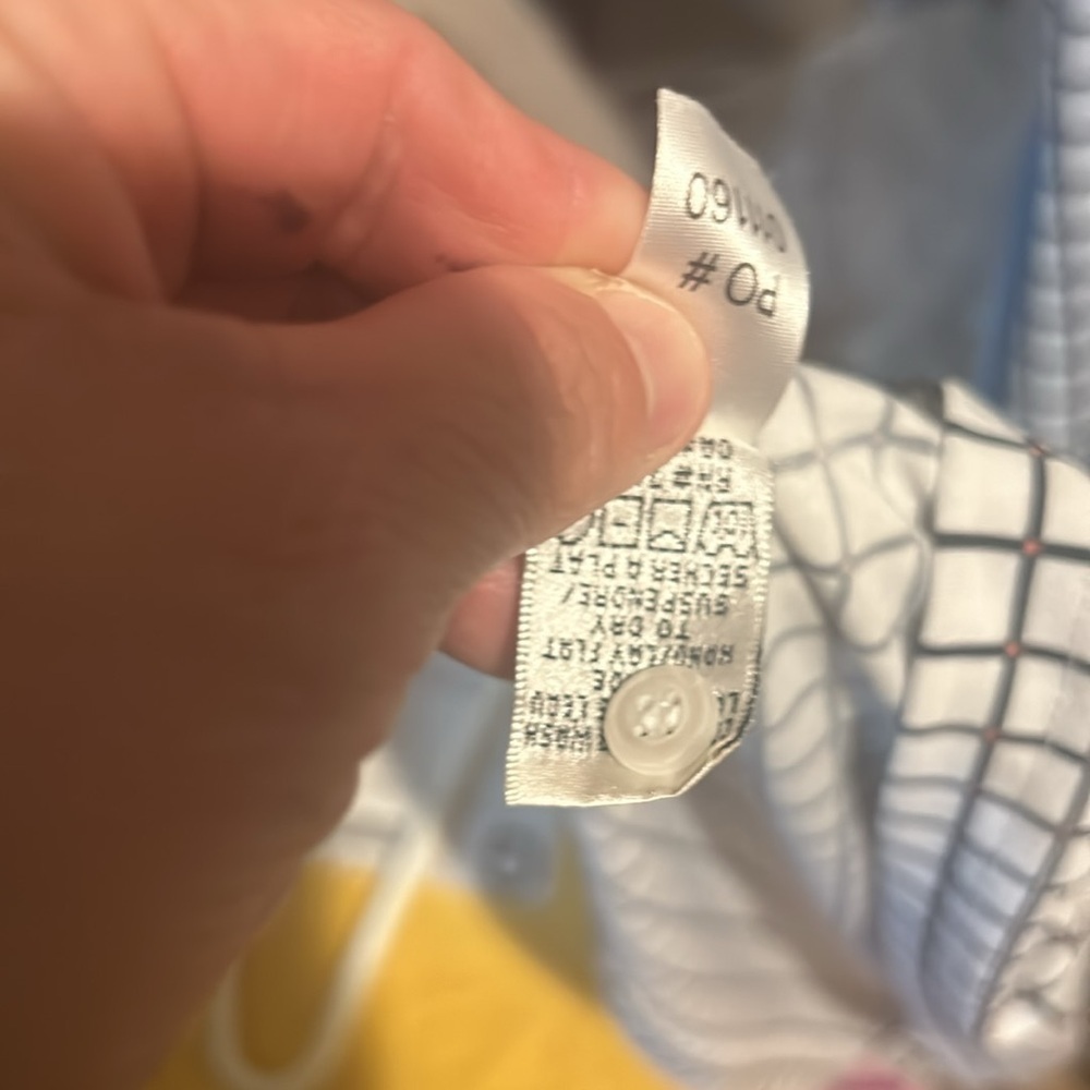 Sport Haley Golf Shirt Square Print Short Sleeves Size L - Picture 6 of 6